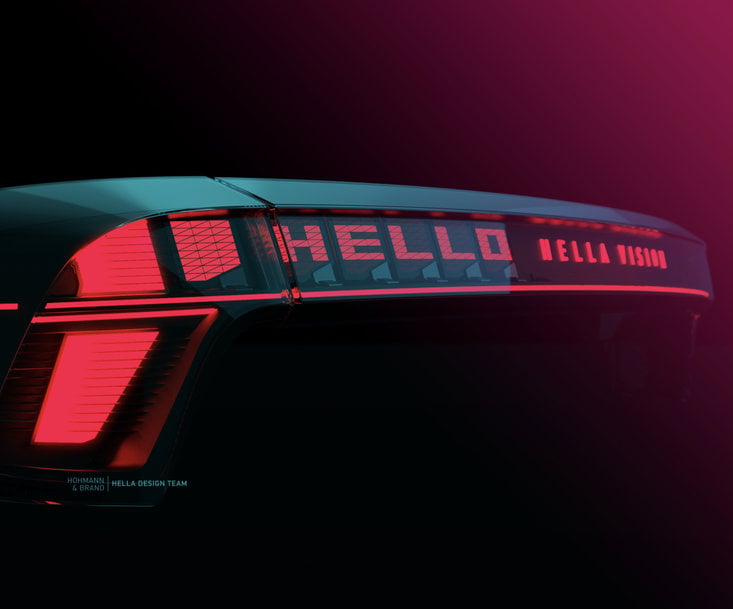 DIGITAL FLATLIGHT FROM HELLA ENABLES CUSTOMIZABLE LIGHT SIGNATURES AND COMMUNICATION